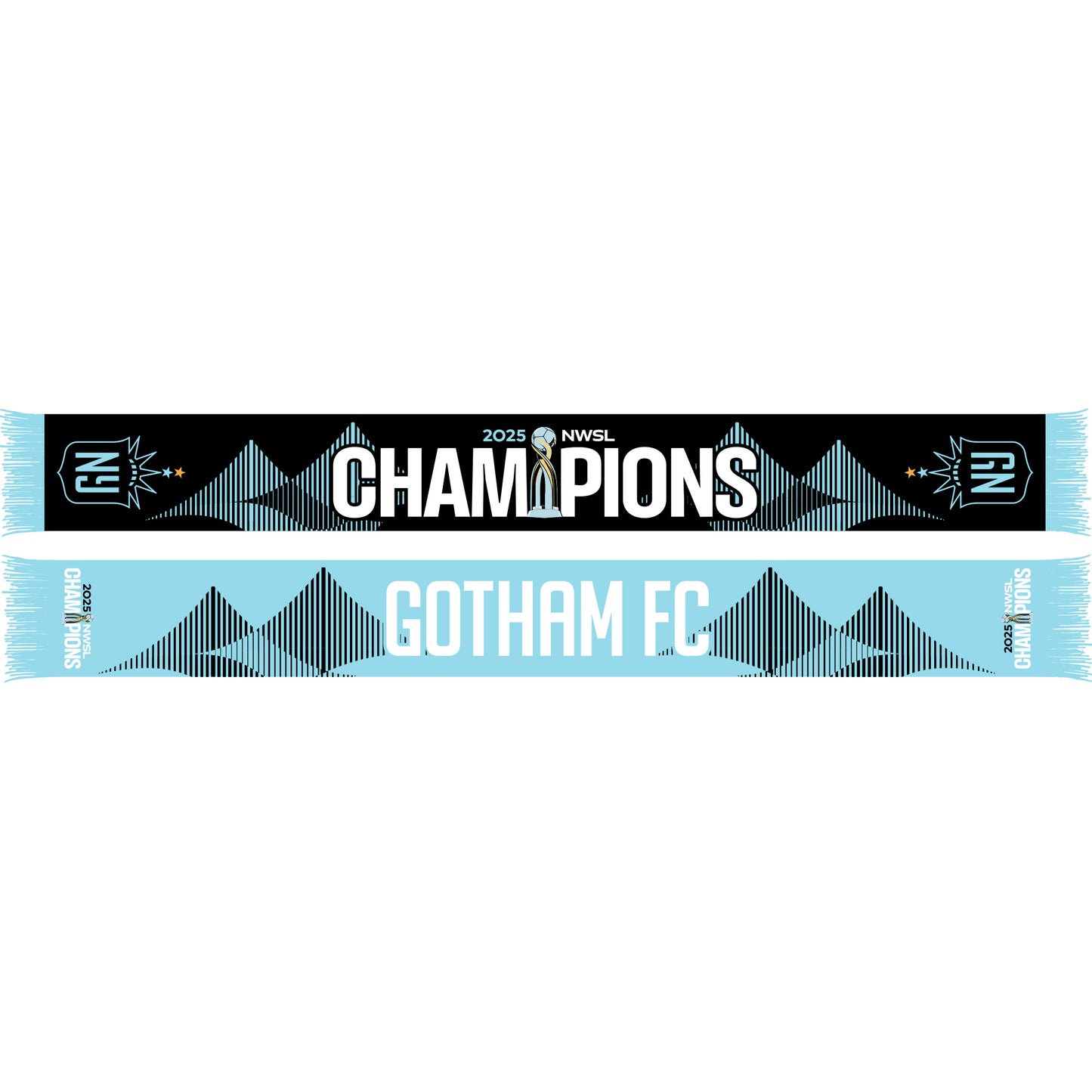 Gotham FC 2025 NWSL Champions Scarf - Gotham FC Shop