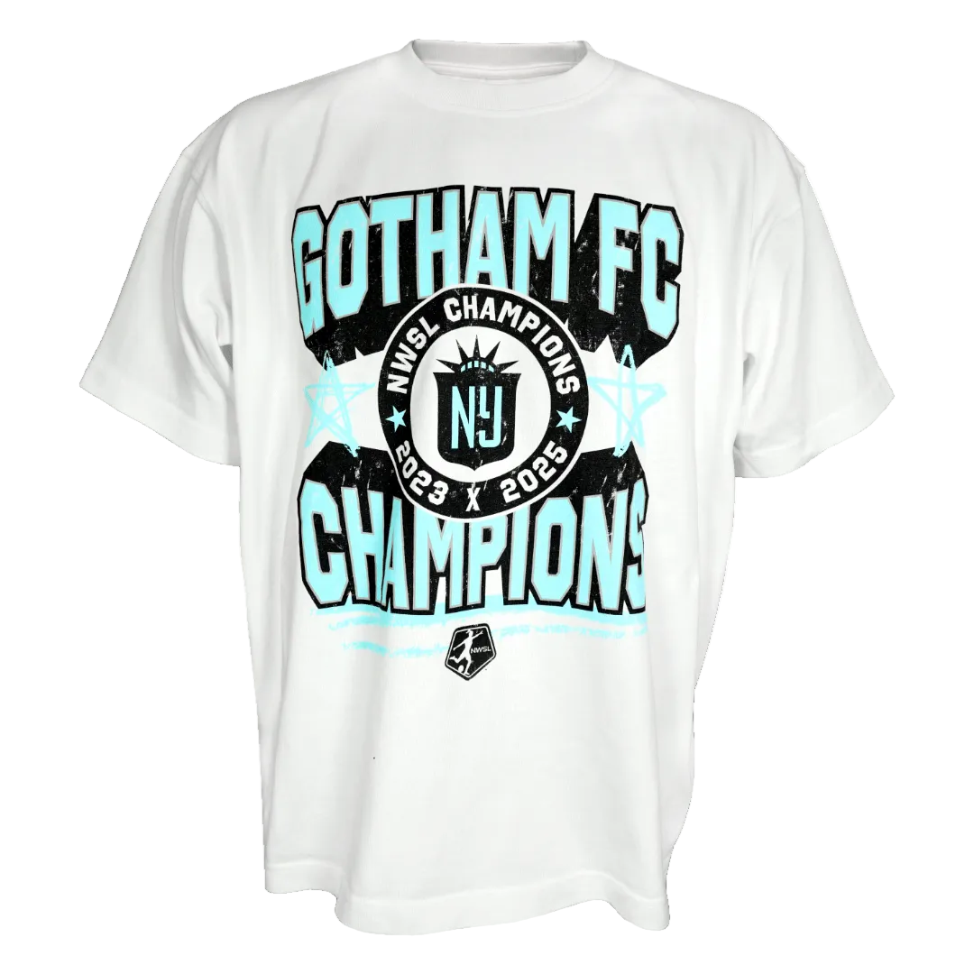 Gotham FC x Togethxr 2025 NWSL Champions Tee – Gotham FC Shop