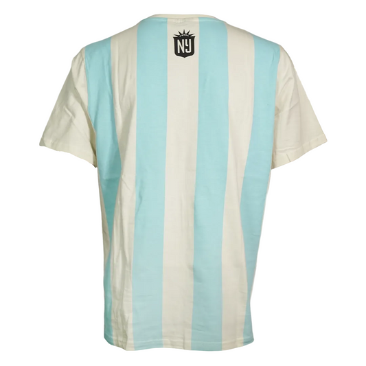 Gotham Football Club Blue & White Tee - Gotham FC Shop