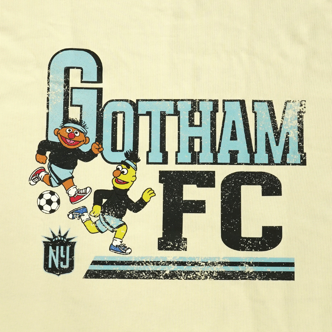 Gotham FC x Sesame Street Tee - Gotham FC Shop