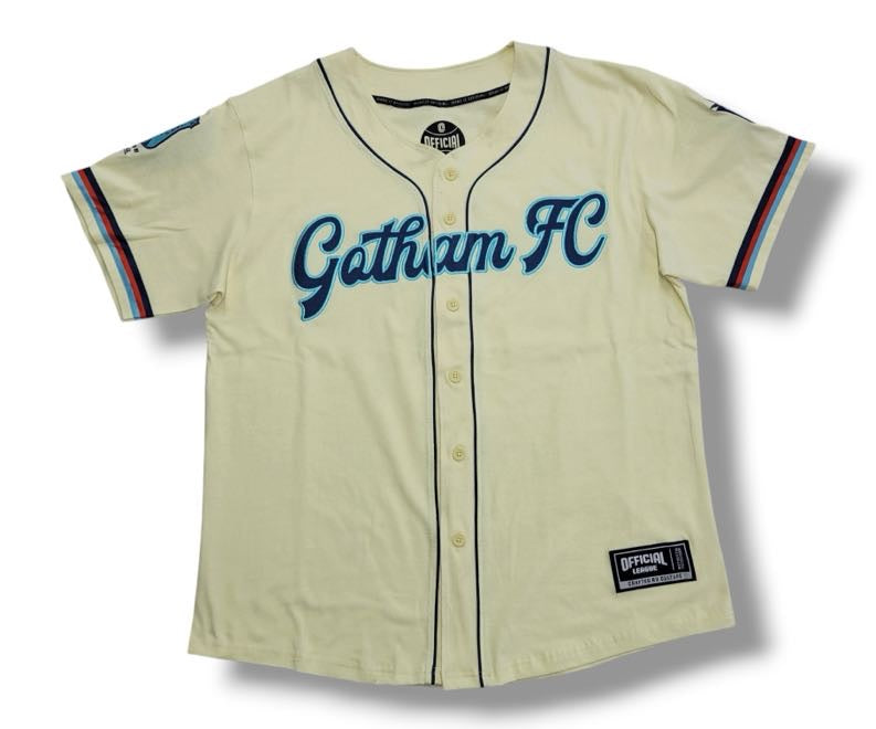 Gotham FC x Official League Baseball Tee - Gotham FC Shop