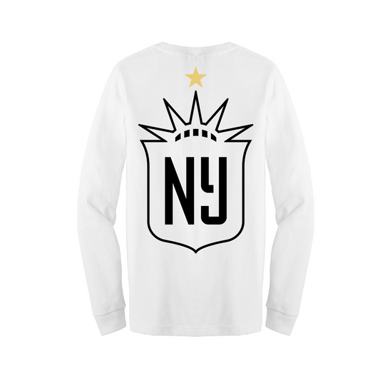 Gotham FC Big Crest Logo Long Sleeve Tee - Gotham FC Shop