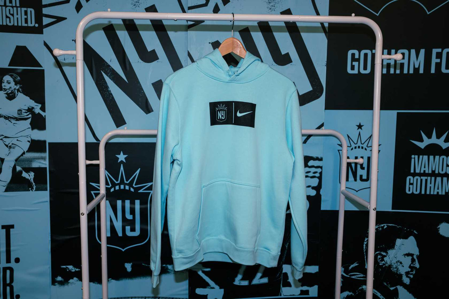 Gotham FC Sky Blue Hoodie - Gotham FC Shop