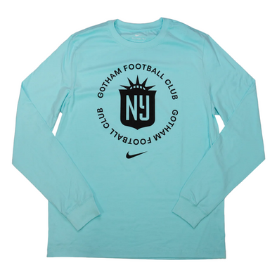 2025 Gotham FC Sky Blue Long Sleeve Tee - Gotham FC Shop