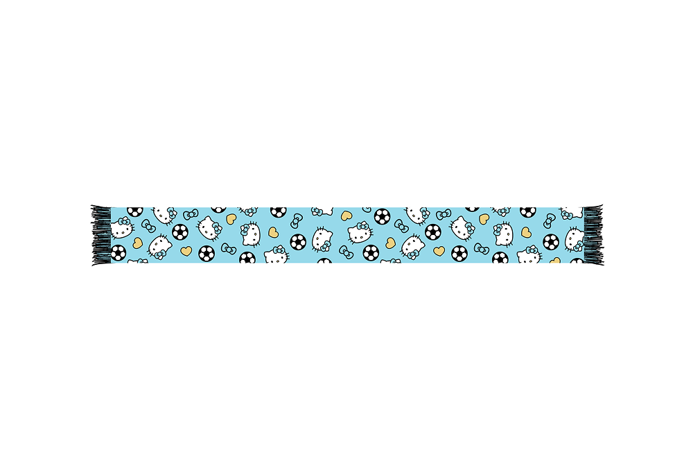 Hello Kitty Gotham FC Reversible Soccer Scarf