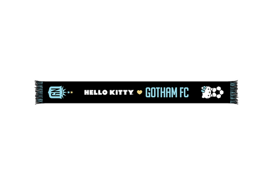 Hello Kitty Gotham FC Reversible Soccer Scarf
