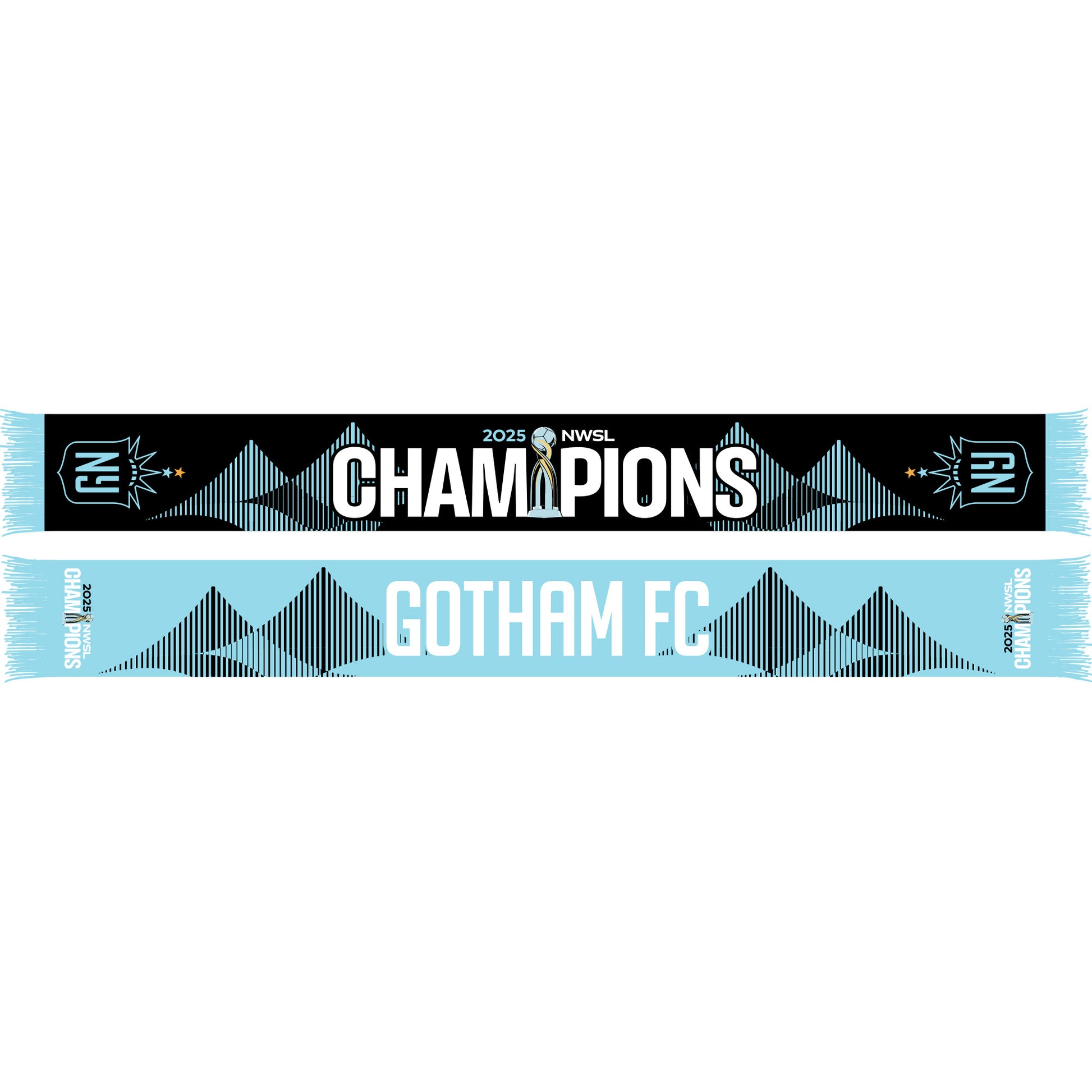 Gotham FC 2025 NWSL Champions Scarf - Gotham FC Shop