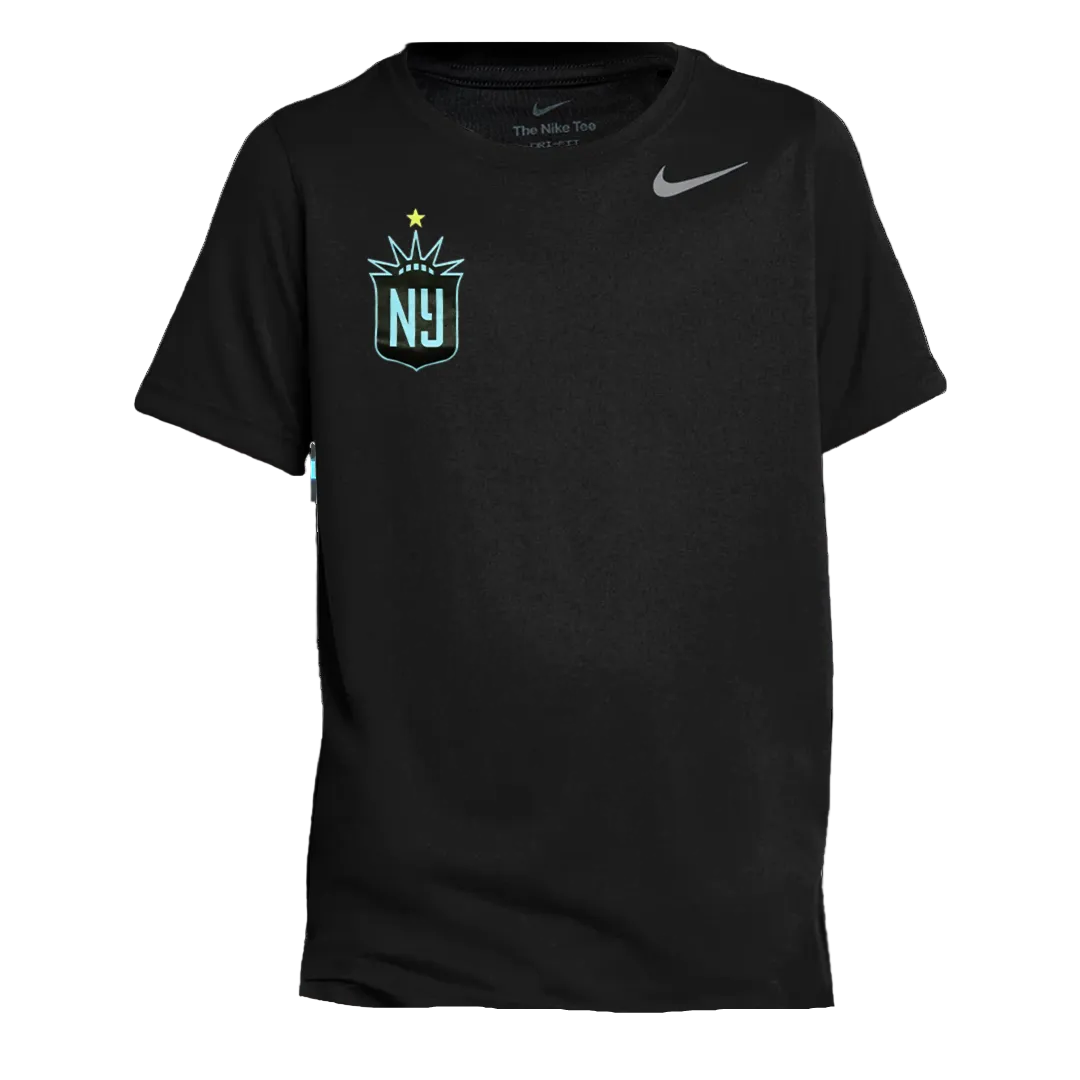 2023 Nike Gotham FC Shield Black Tee - Gotham FC Shop