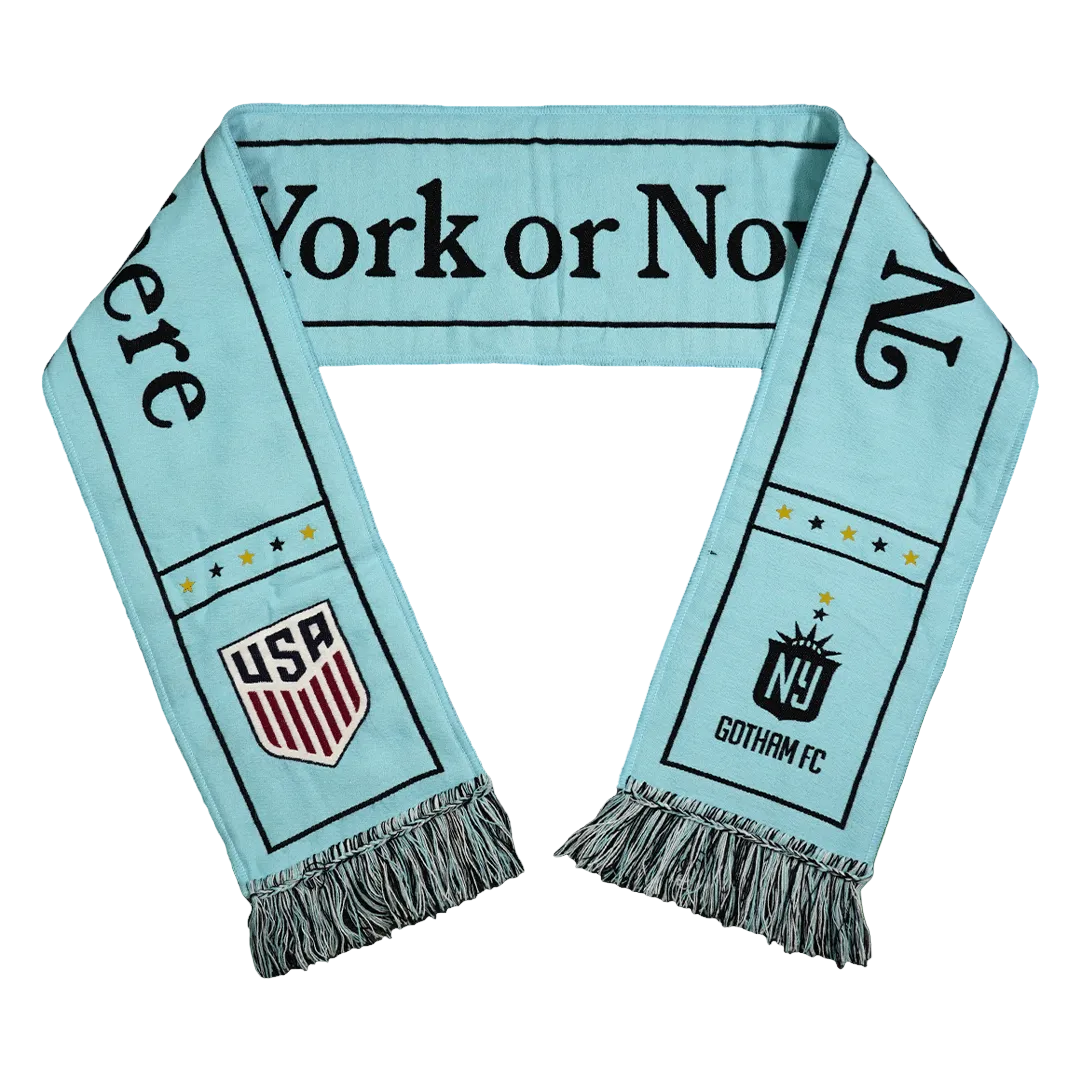 Gotham FC x New York or Nowhere Scarf - Gotham FC Shop