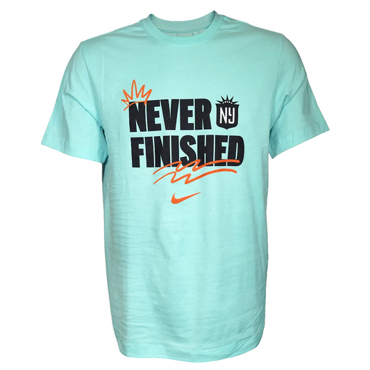 Gotham FC Never Finished Tee - Gotham FC Shop