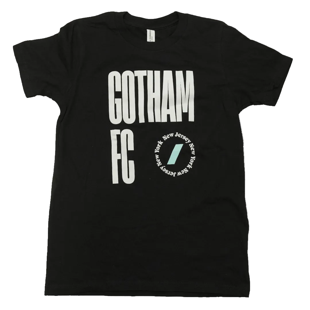 Gotham FC NY/NJ Black Tee - Gotham FC Shop