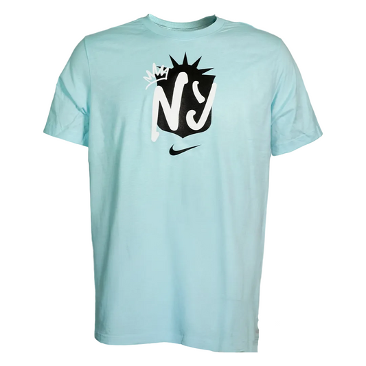 Gotham FC Sky Blue Tee - NY Logo - Gotham FC Shop