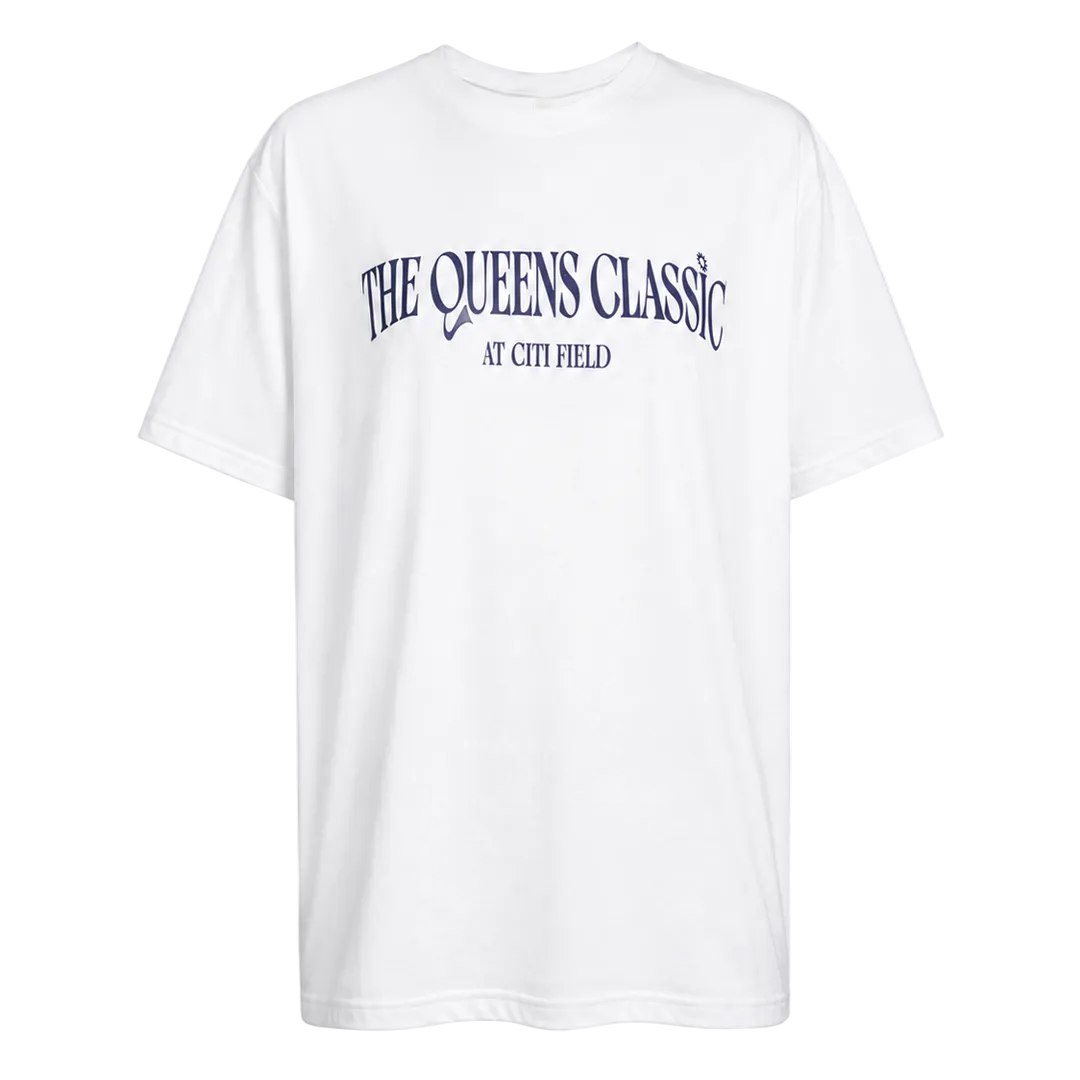 The Queens Classic White Tee - Gotham FC Shop