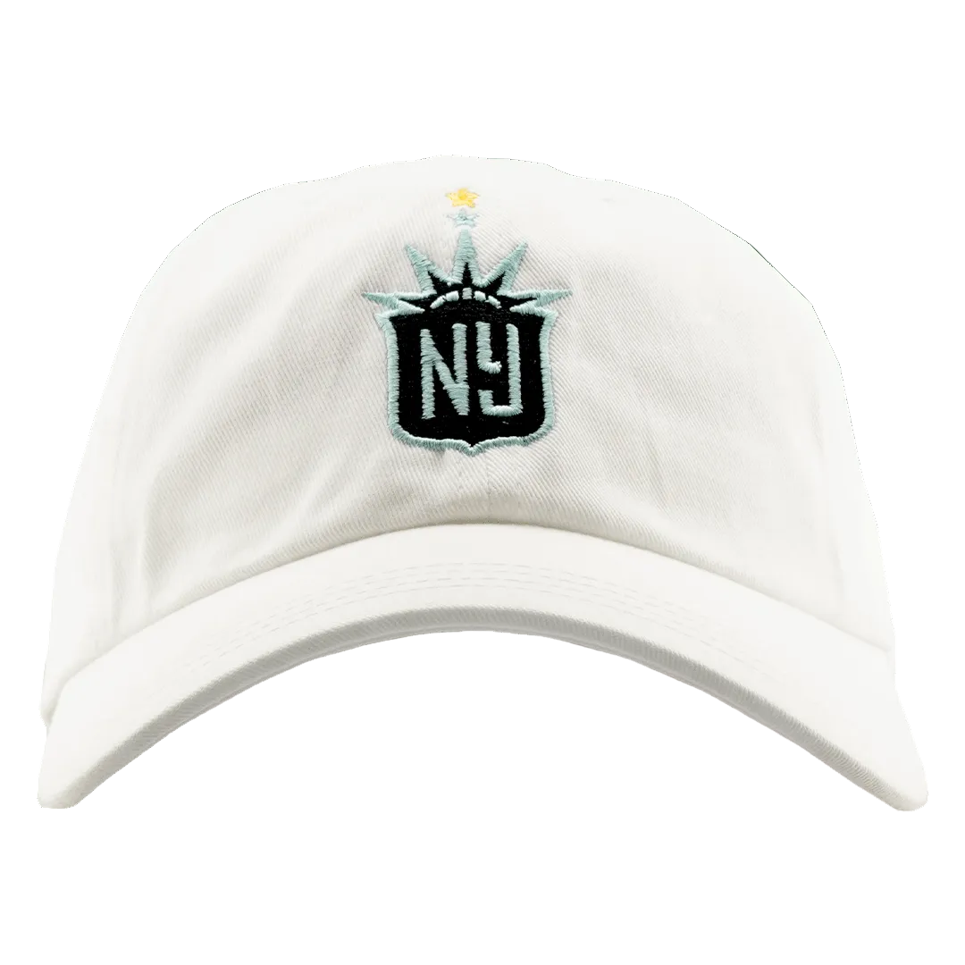 Gotham FC White 2 Stars Hat - Gotham FC Shop