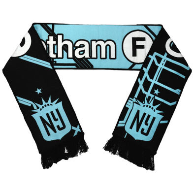 Gotham FC Black & Blue Scarf - Gotham FC Shop