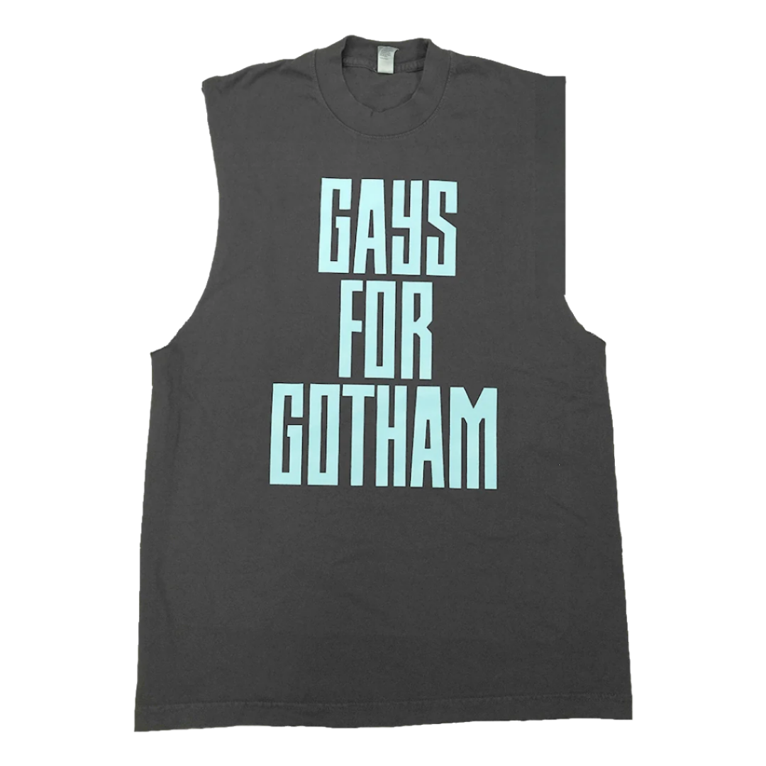 Gotham FC x Willie Norris: GAYS FOR GOTHAM Muscle Tee - Gotham FC Shop