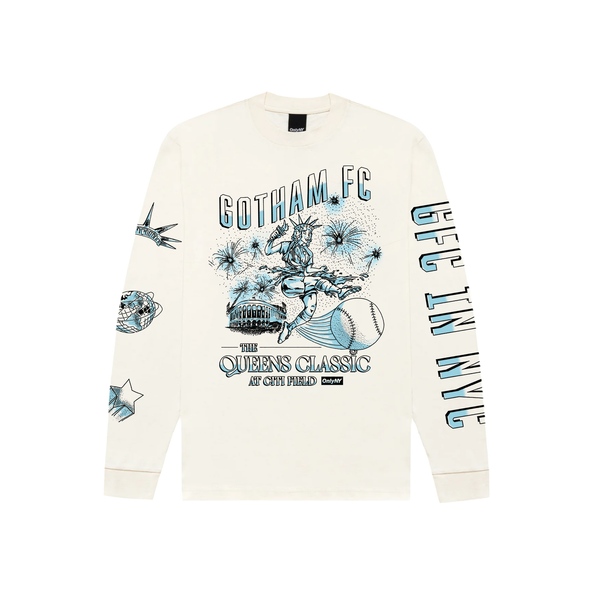 Only NY x Gotham FC GFC in NYC Long Sleeve T-Shirt - Gotham FC Shop