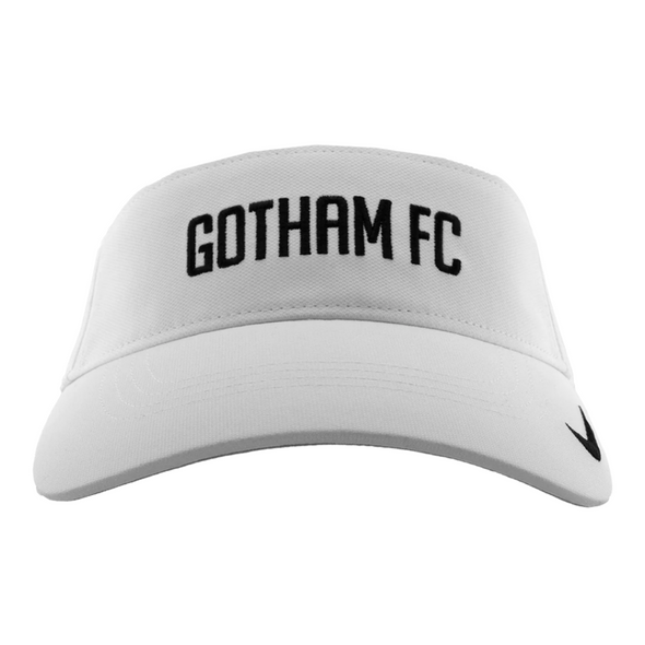 2025 Gotham FC White Visor Cap - Gotham FC Shop