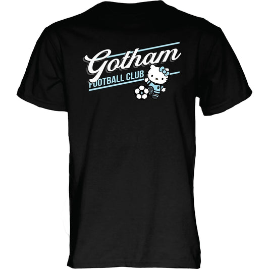 Hello Kitty Gotham FC Graphic T-Shirt - Black