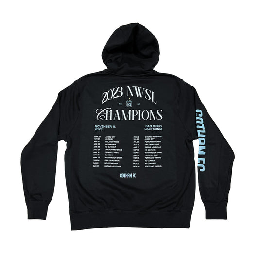 GOTHAM FC CHAMPIONS ERA - Adult Hoodie - Black - Gotham FC Shop