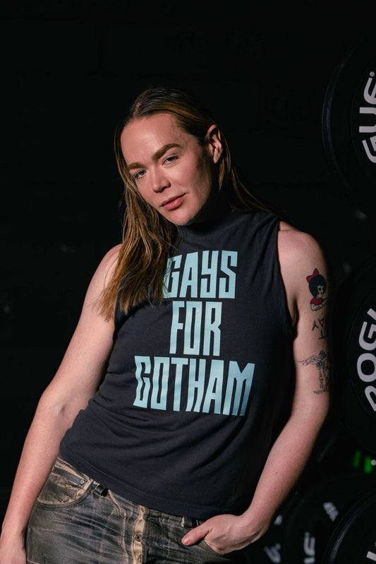 Gotham FC x Willie Norris: GAYS FOR GOTHAM Muscle Tee - Gotham FC Shop