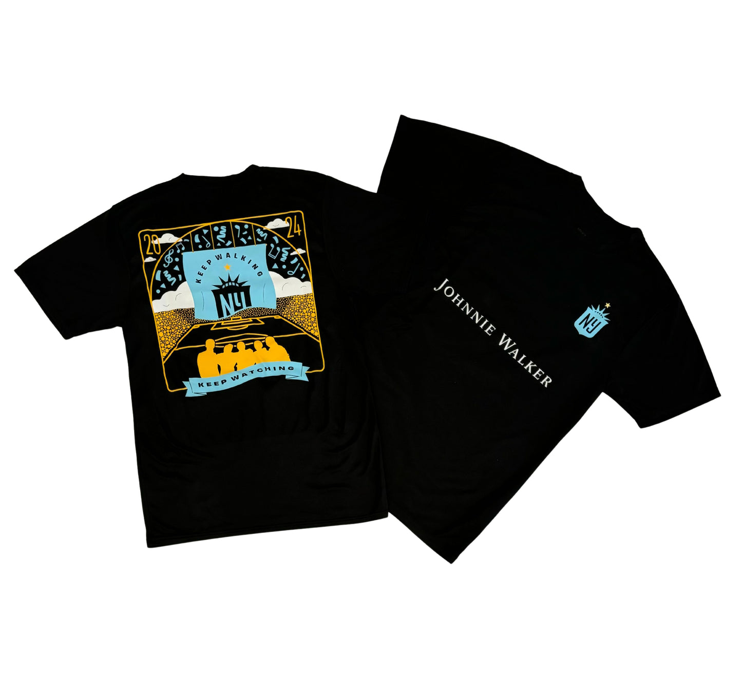 Johnnie Walker Keep Walking Keep Watching Tee - Gotham FC Shop