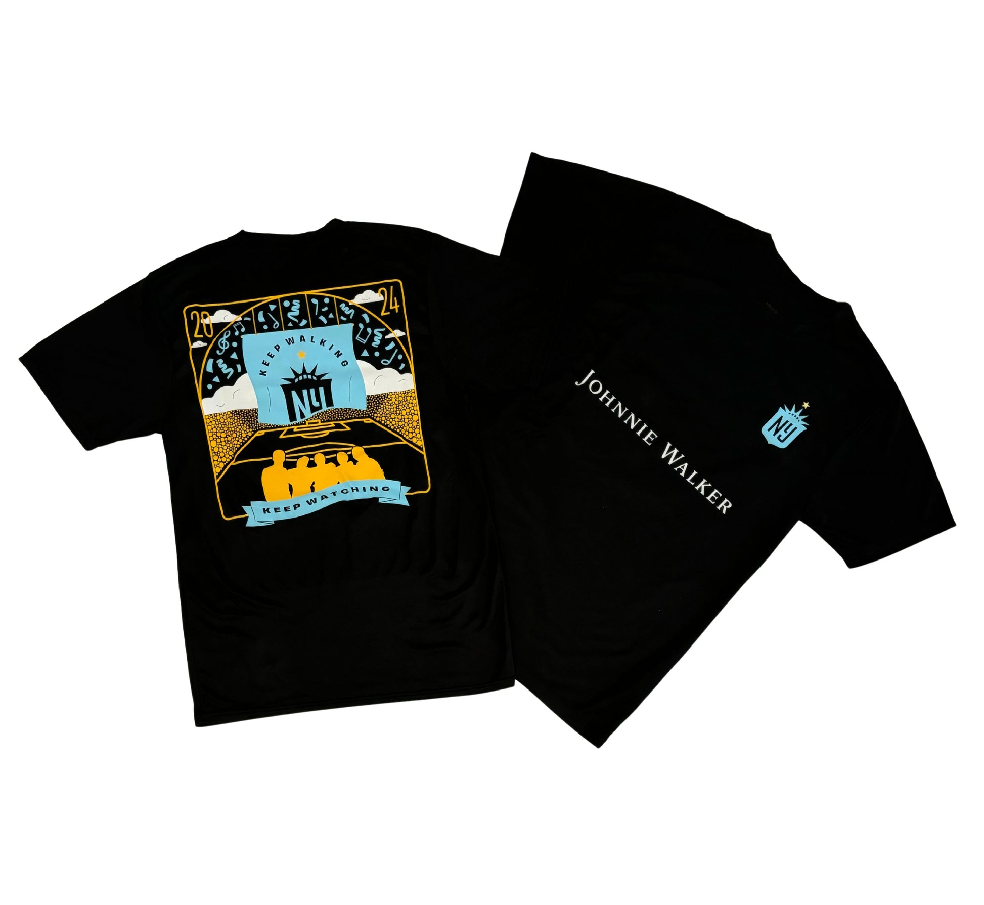 Johnnie Walker Keep Walking Keep Watching Tee - Gotham FC Shop