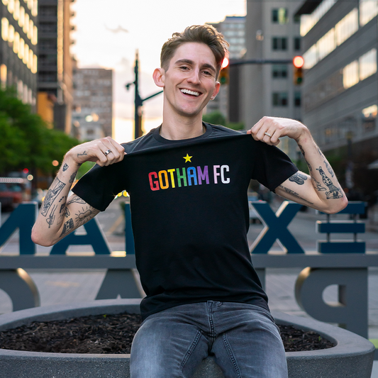 2024 Pride Gotham FC Black Tee - Gotham FC Shop