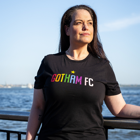 2024 Pride Gotham FC Black Tee - Gotham FC Shop
