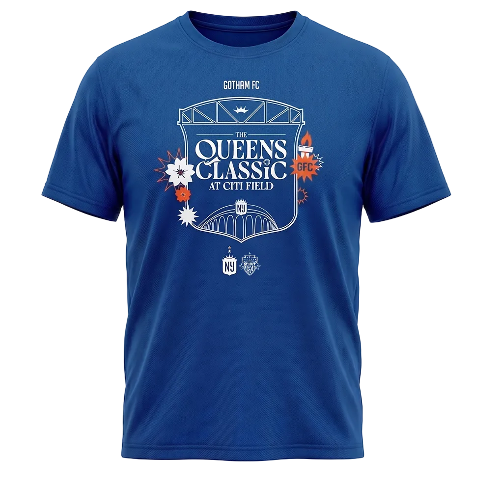 The Queens Classic Navy Tee - Gotham FC Shop