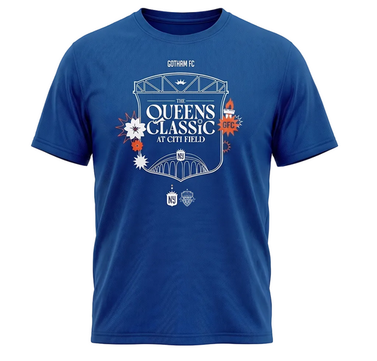 The Queens Classic Navy Tee - Gotham FC Shop