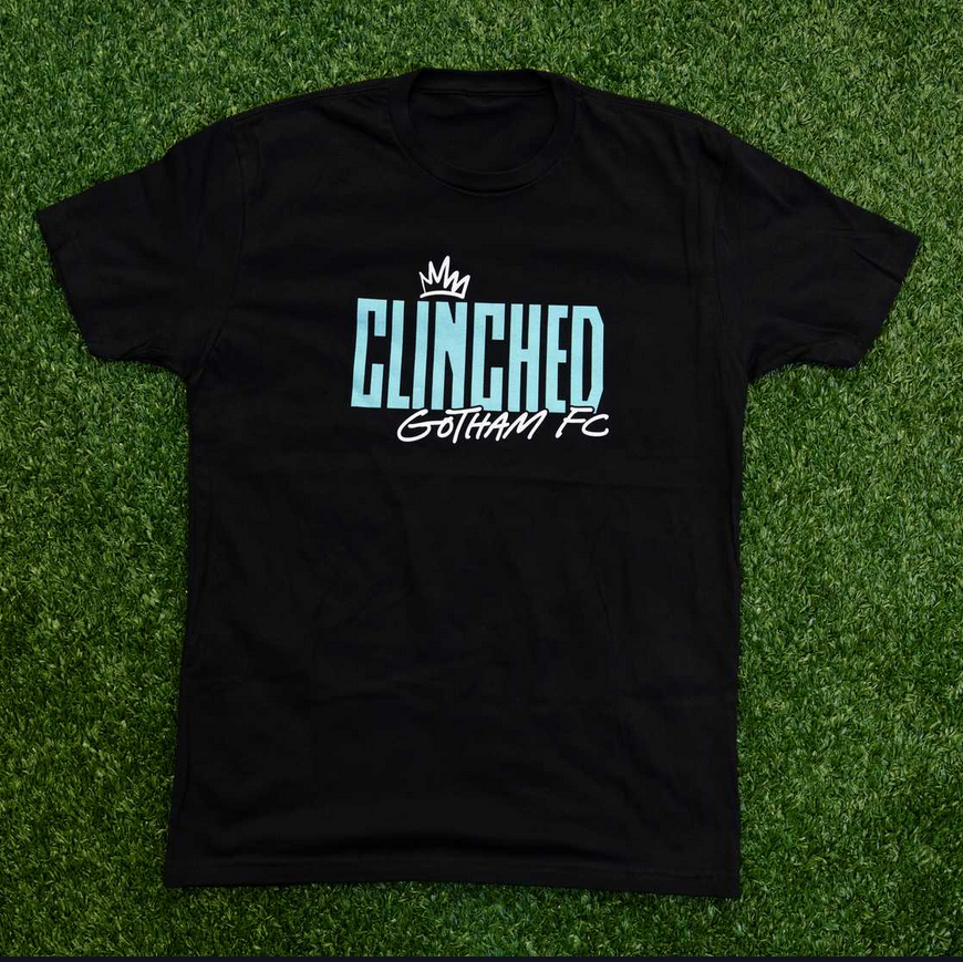 Gotham FC Clinched Tee 2025 - Gotham FC Shop
