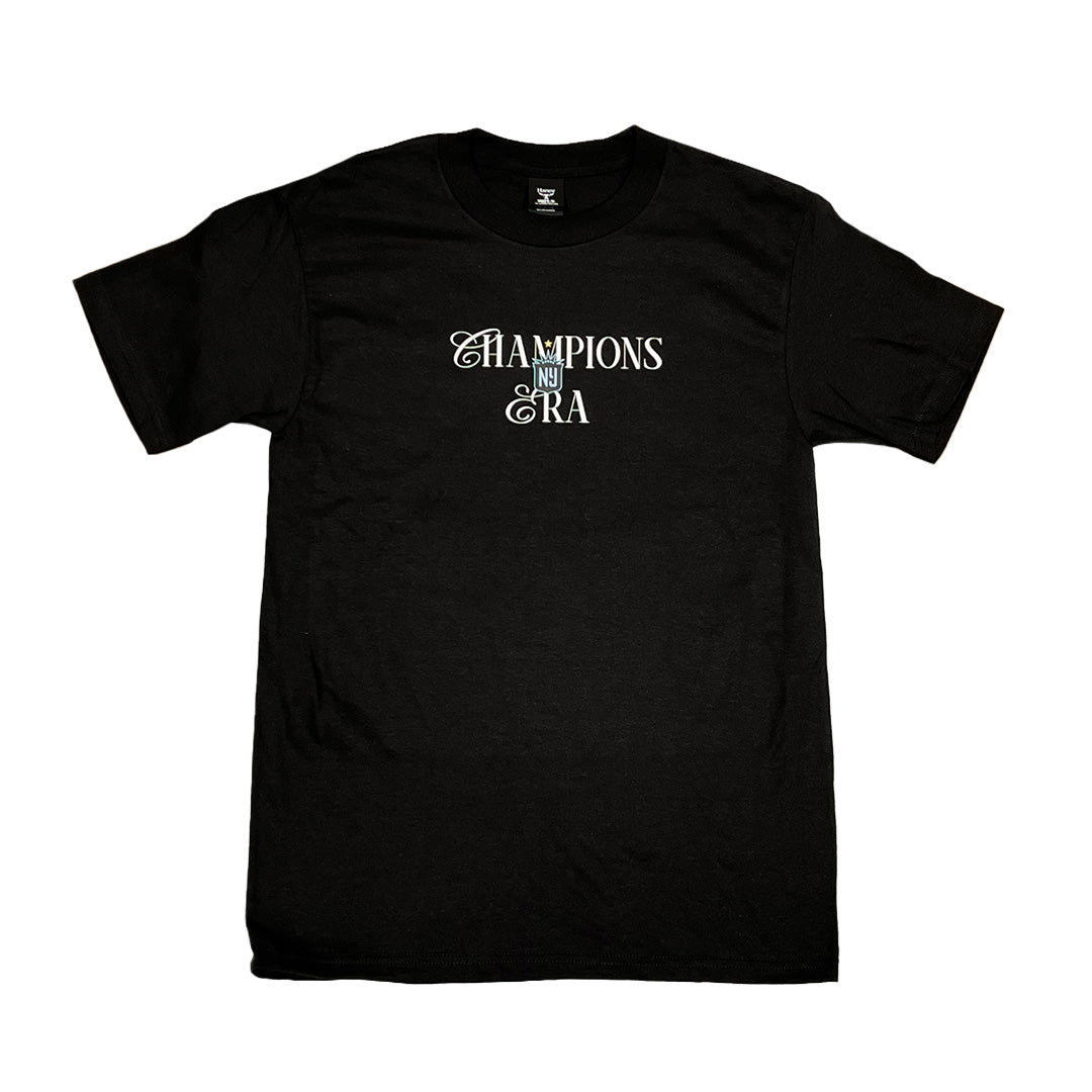 GOTHAM FC CHAMPIONS ERA - Adult Short Sleeve Tee Shirt - Black - Gotham FC Shop