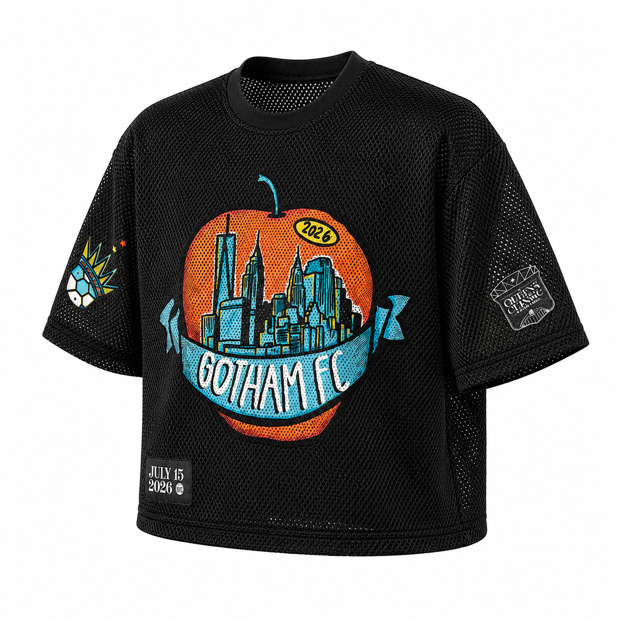 The Queens Classic Mesh Top - Gotham FC Shop