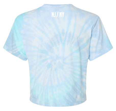 Gotham FC City to Shore Tie Dye Crop Tee - Gotham FC Shop