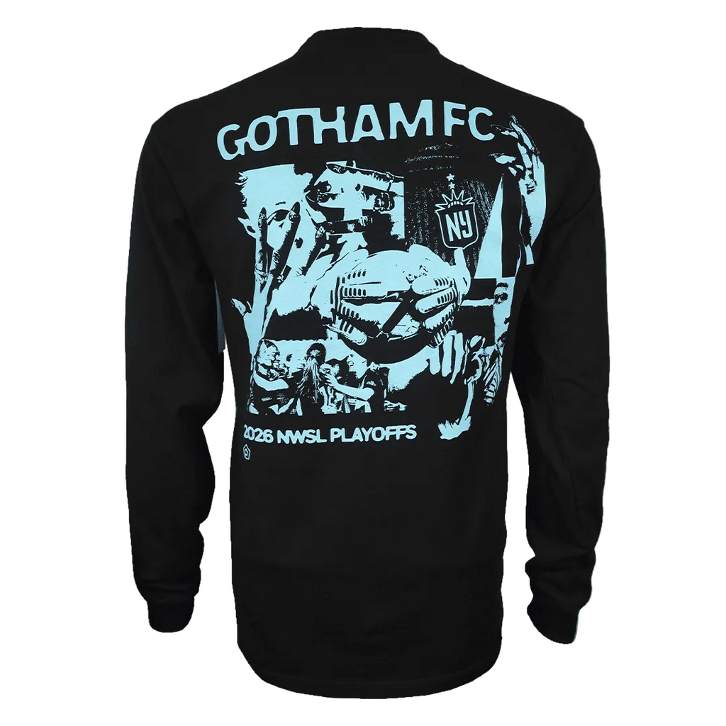 Gotham FC Black 2026 NWSL Playoffs Long Sleeve T-Shirt
