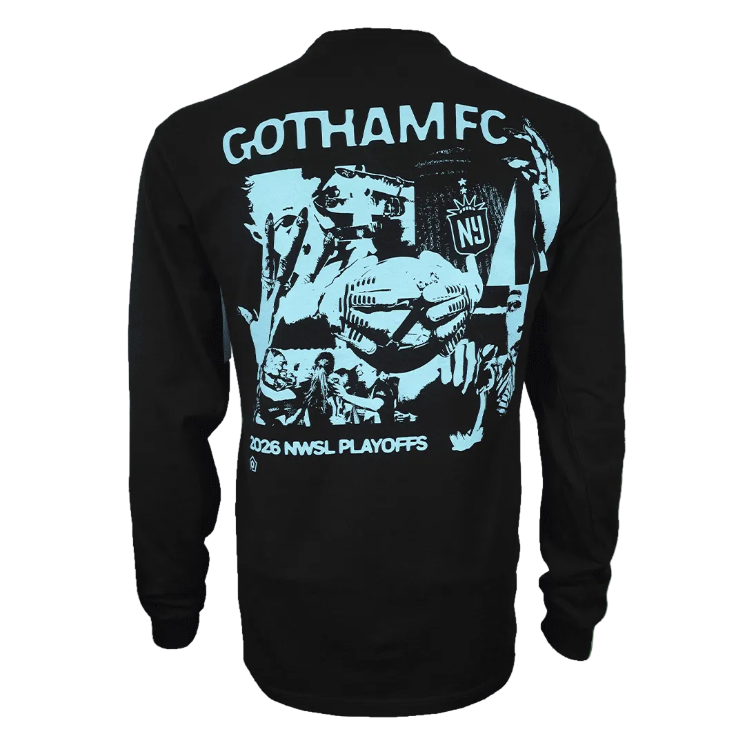 Gotham FC Black 2026 NWSL Playoffs Long Sleeve T-Shirt