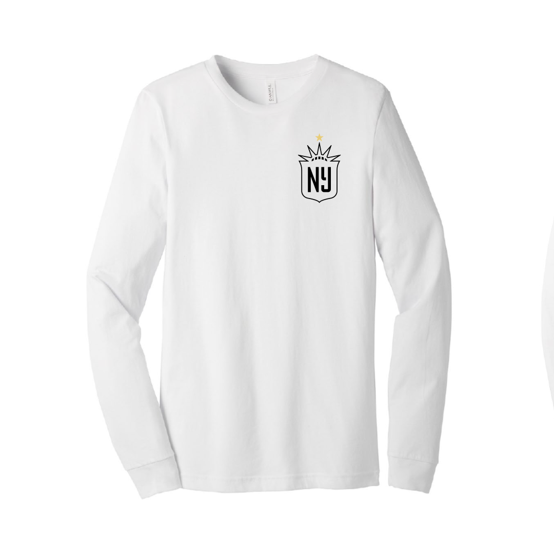 Gotham FC Big Crest Logo Long Sleeve Tee - Gotham FC Shop