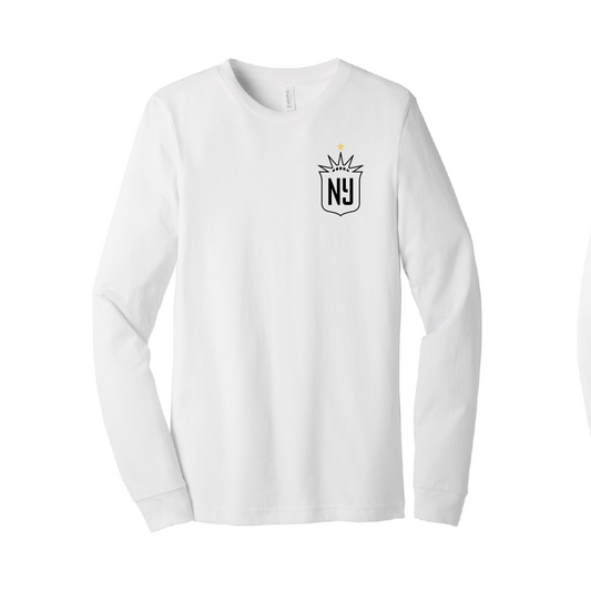 Gotham FC Big Crest Logo Long Sleeve Tee - Gotham FC Shop