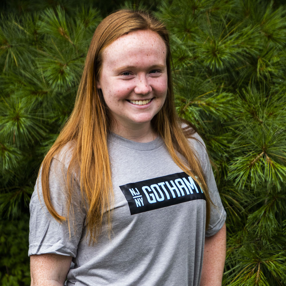 Gotham FC Box Logo Tee - Adult Grey - Gotham FC Shop