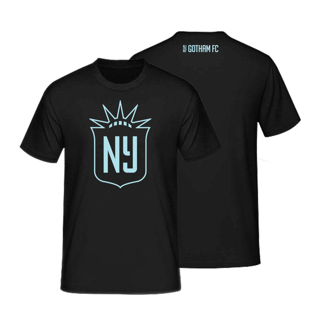 Gotham FC Shield Tee - Youth Black - Gotham FC Shop