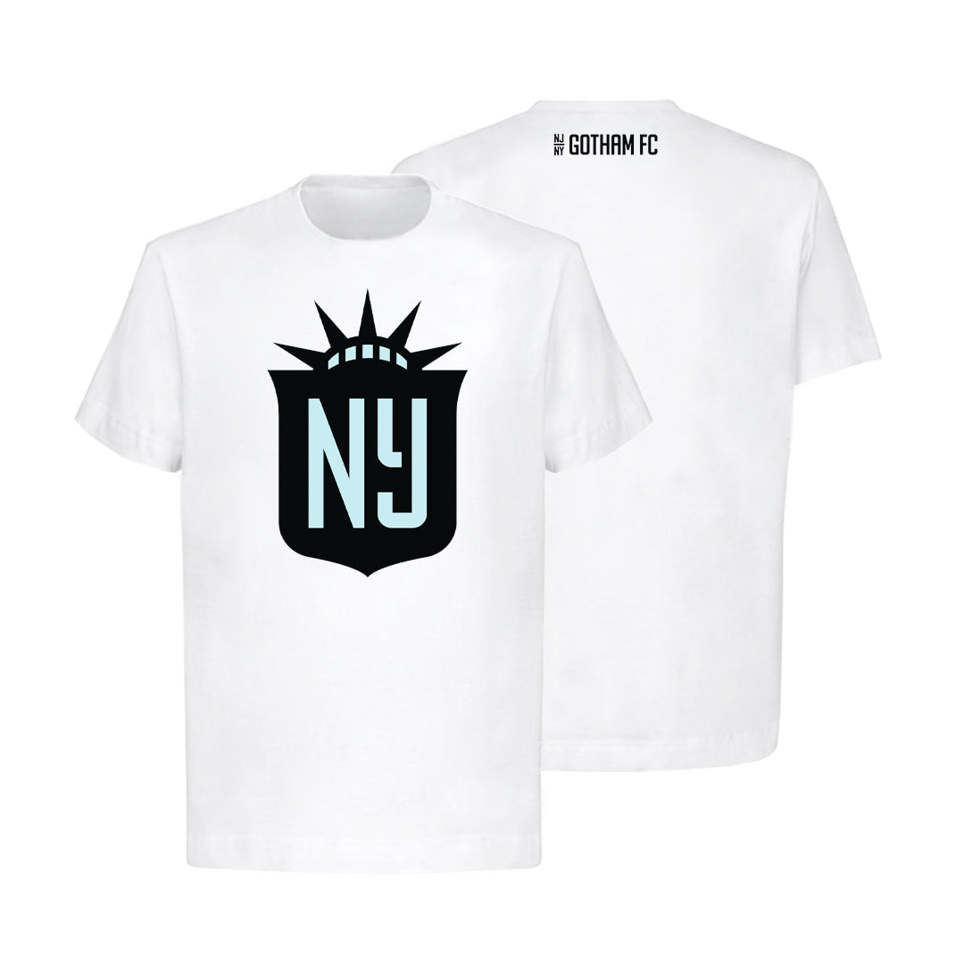 Gotham FC Shield Tee - Adult White - Gotham FC Shop